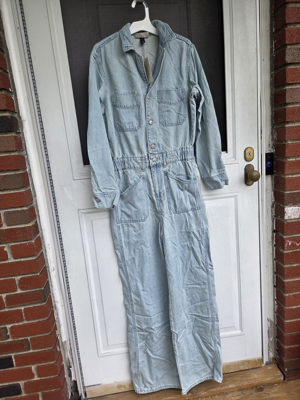Universal Thread Light Blue Denim Jumpsuit Women SIZE 2